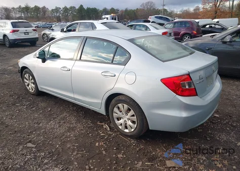 2012 Honda Civic Lx from USA, damaged, VIN 2HGFB2F56CH509899